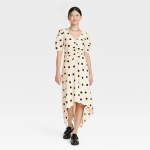 Short sleeve midi dress